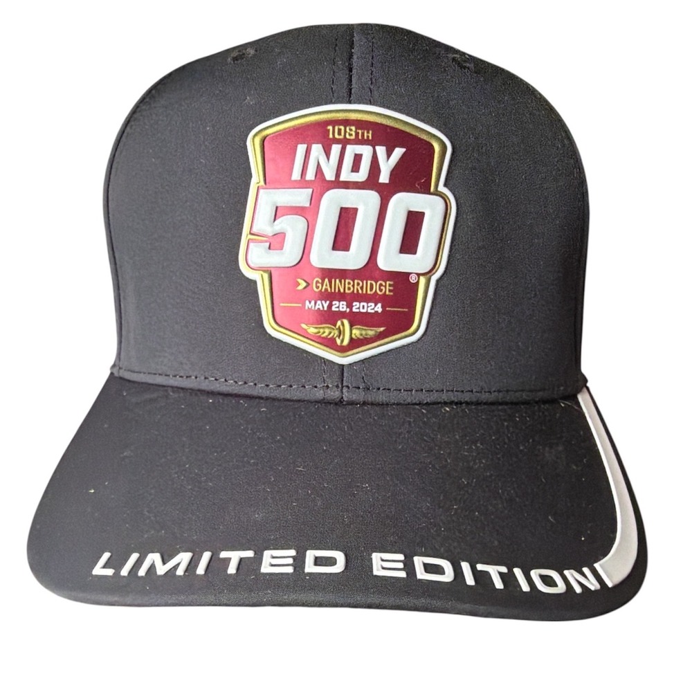 Indy 500 108th Gainbridge Limited Edition Hat Black May 26‎ 2024 779 of 2024 Cap